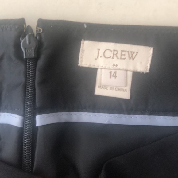 J. Crew Factory black wool pencil skirt - Picture 2 of 5